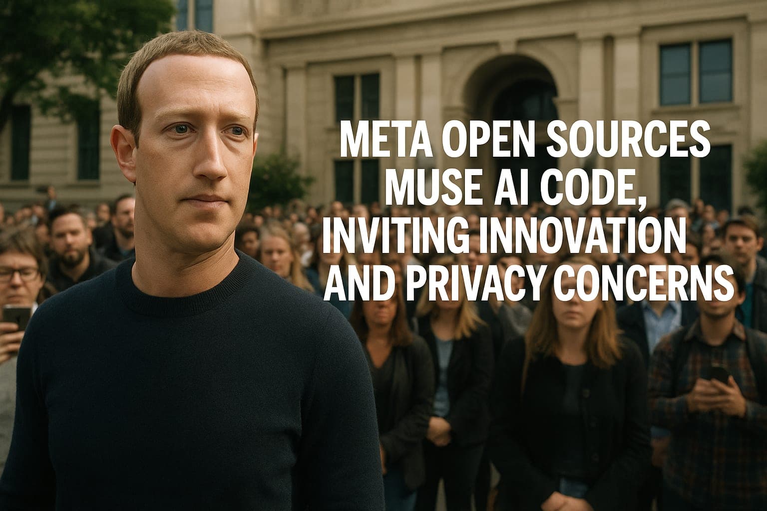 Meta Open Sources Muse AI Code, Inviting Innovation and Privacy Concerns